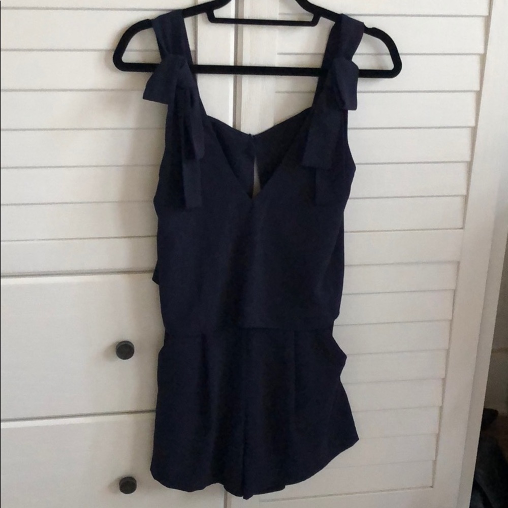 Navy romper